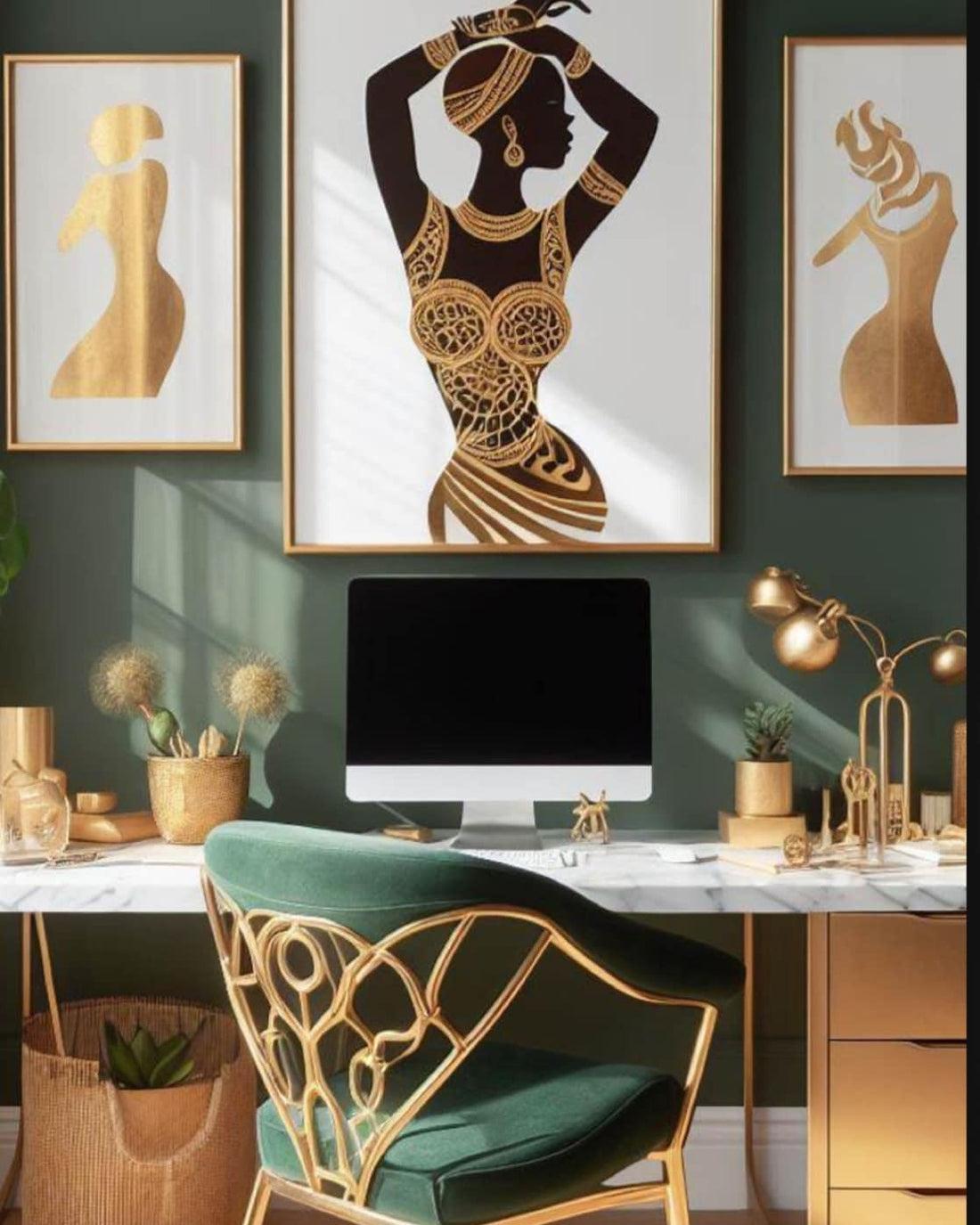 15 Trendy Green Office Ideas for 2025 Home Workspaces