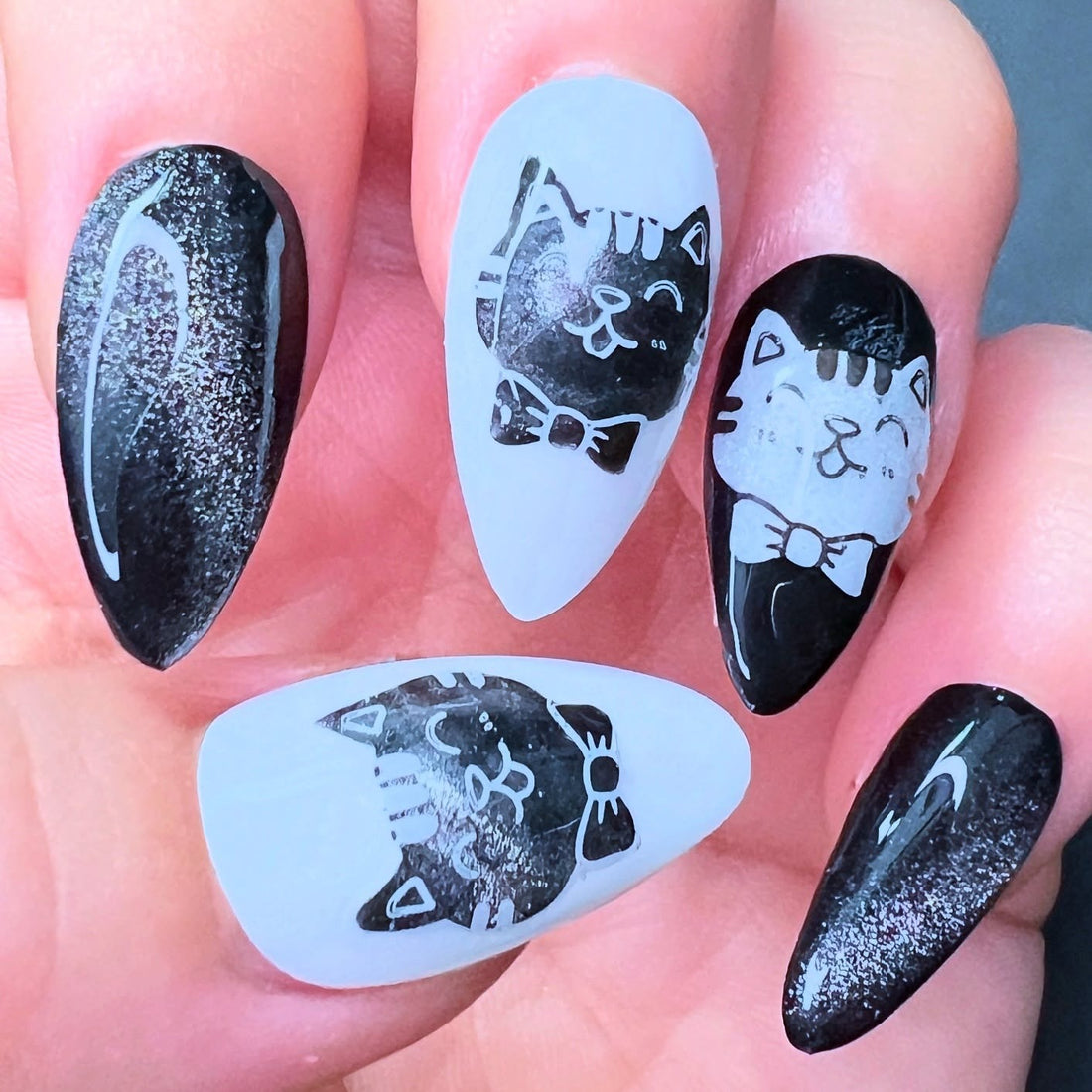15 Chic Cat Nail Ideas for Every Style