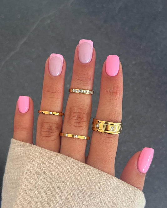 15 Trendy Short Pink Nail Ideas 2026