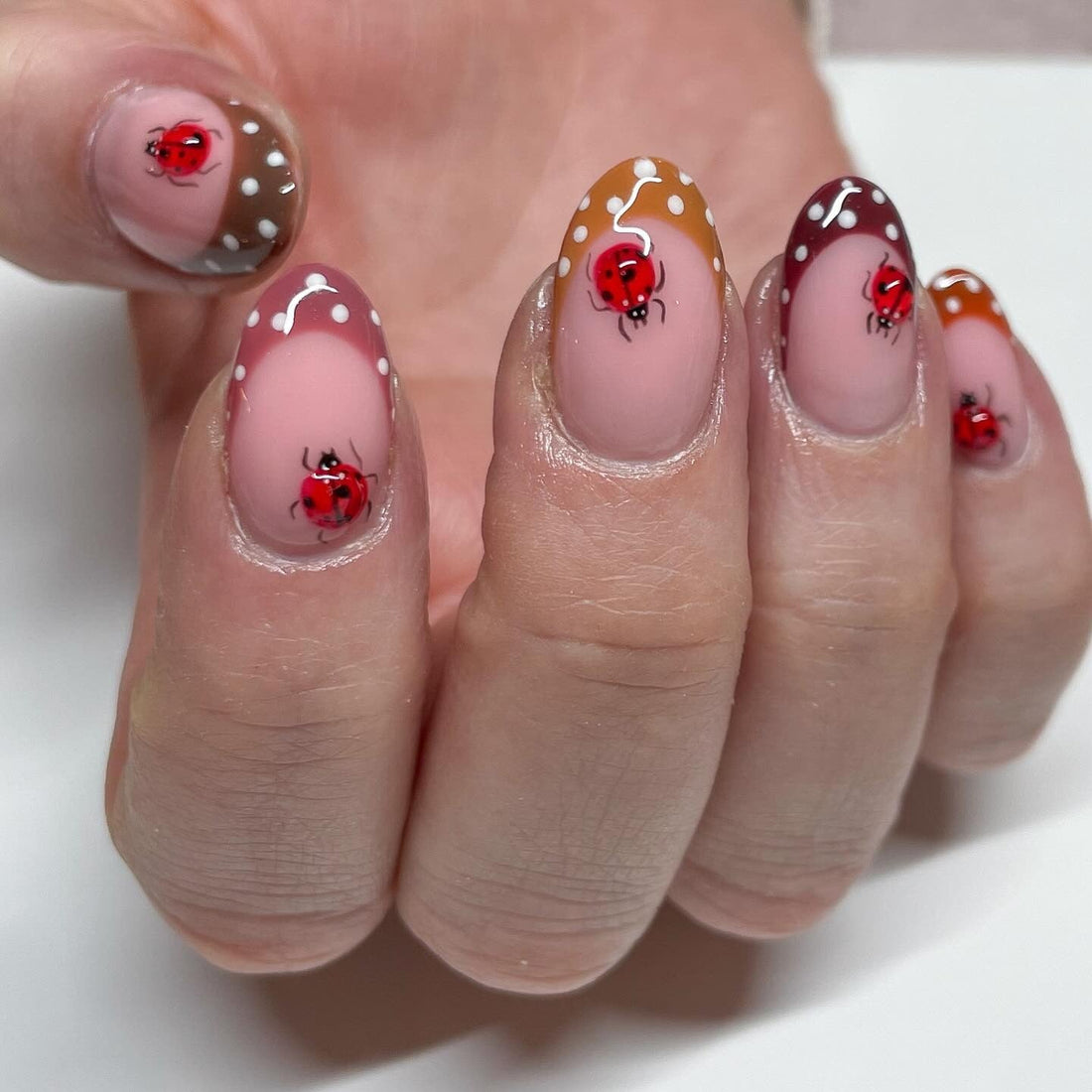 15. Creative Ladybug Nail Ideas for Instant Charm
