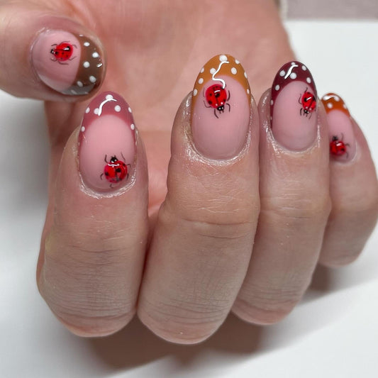 15. Creative Ladybug Nail Ideas for Instant Charm