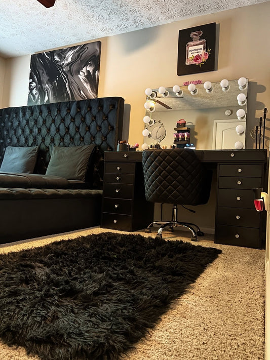 15 Black Furniture Bedroom Ideas with Contrast