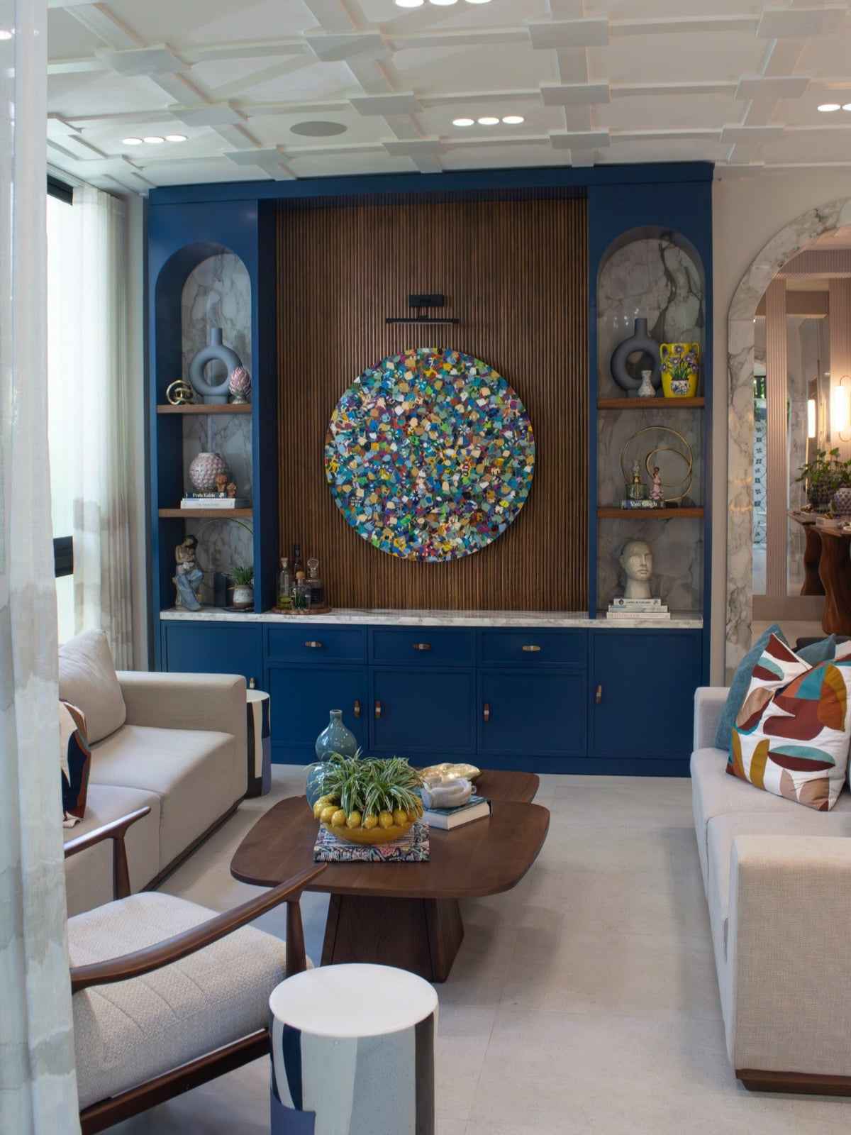 15 Living Room Feature Wall Ideas Trending in 2026 – DreamBundles