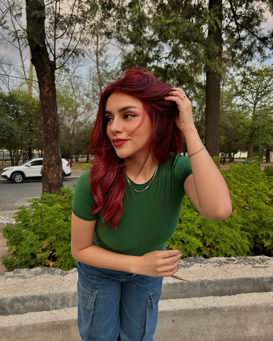17 Bold Deep Red Hair Color Transformations