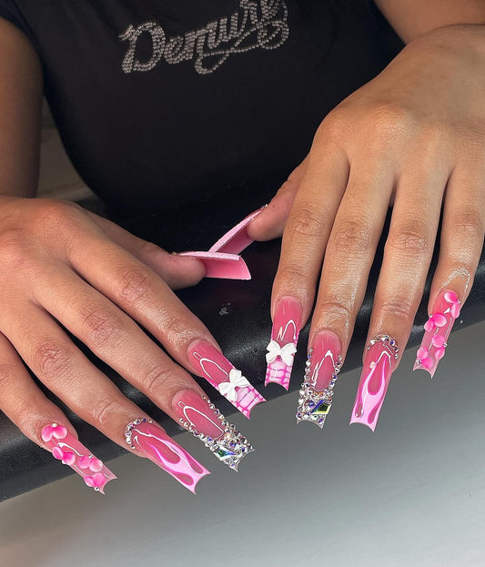 15 Pink and Grey Nail Ideas for 2026