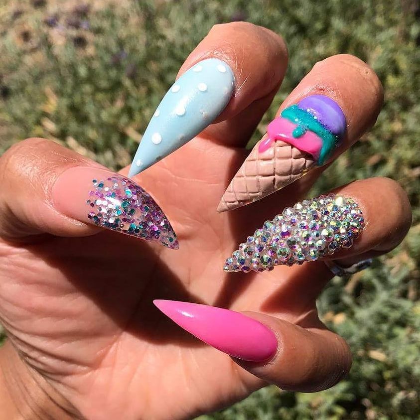 15 Must-Try Ice Cream Nail Ideas 2026