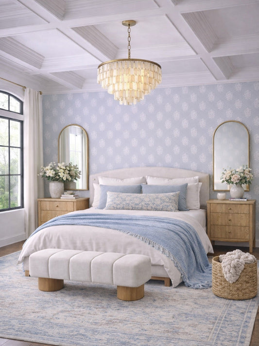 15 Modern Blue and White Bedroom Ideas 2026
