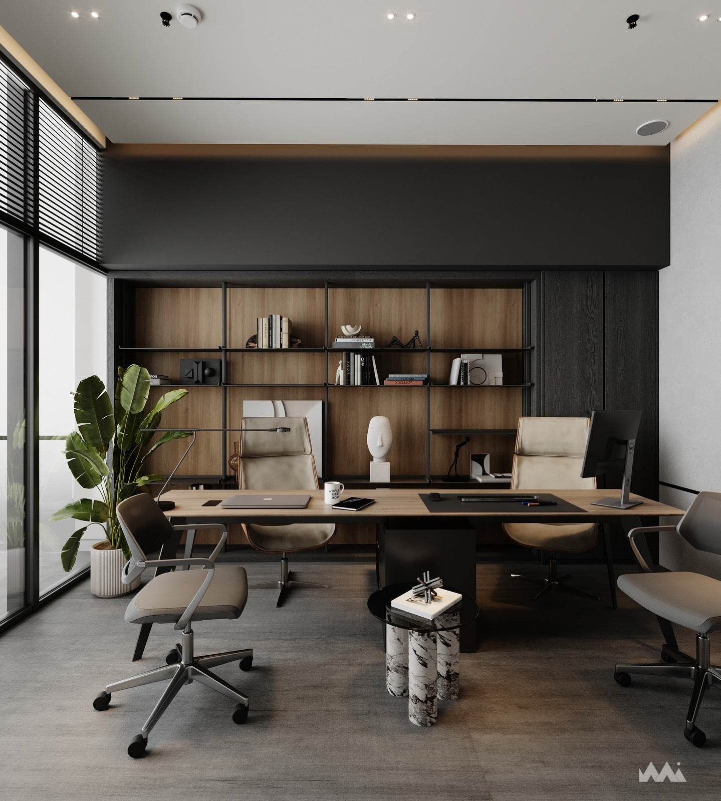 15 Powerful Black Office Ideas 2026 – DreamBundles