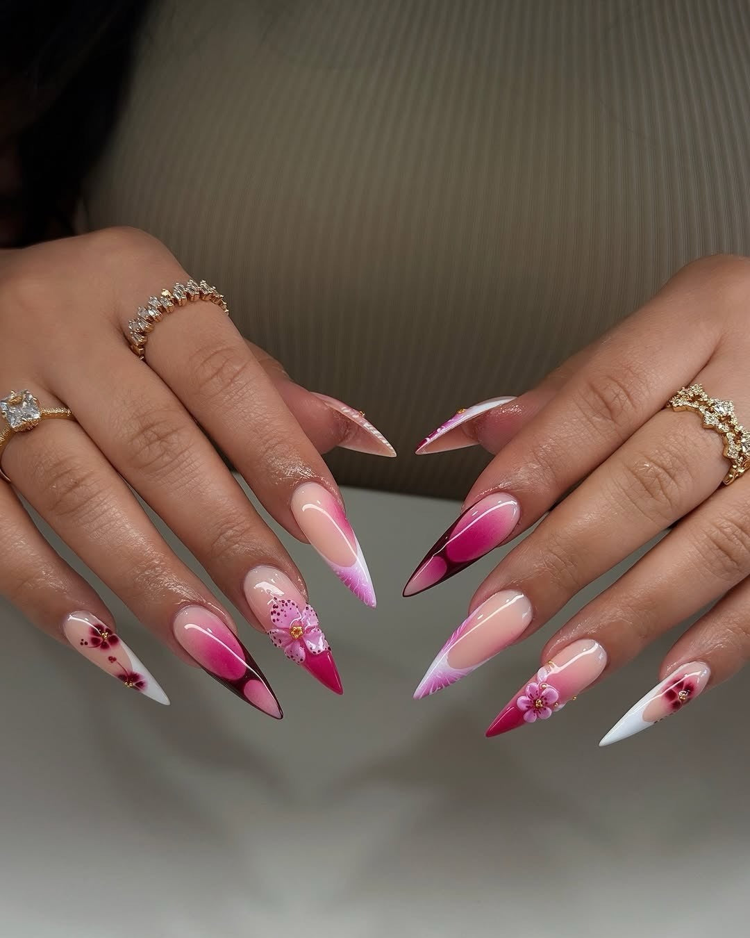 15 Must-Try Pink and Teal Nails 2026