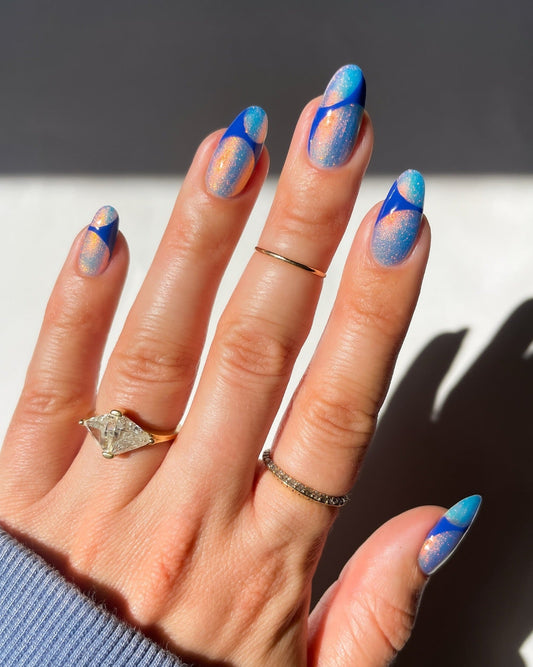 15 Luxe Navy Nail Ideas for Fresh Style