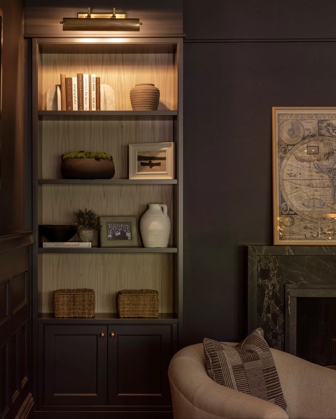 15. Cozy Basement Office Ideas