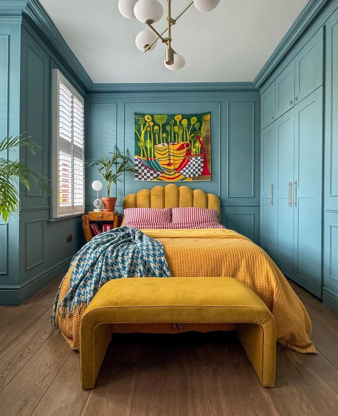 15 Trendy Yellow and Blue Bedroom Ideas 2026