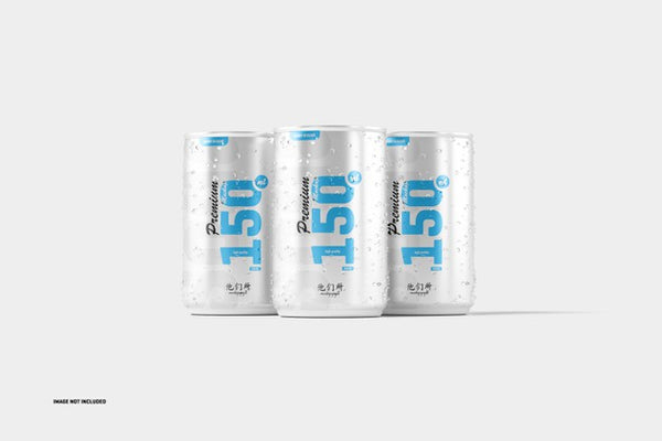 Free 150Ml Soda Cans Mockup Psd