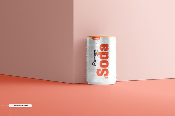 Free 150Ml Soda Cans Mockup Psd