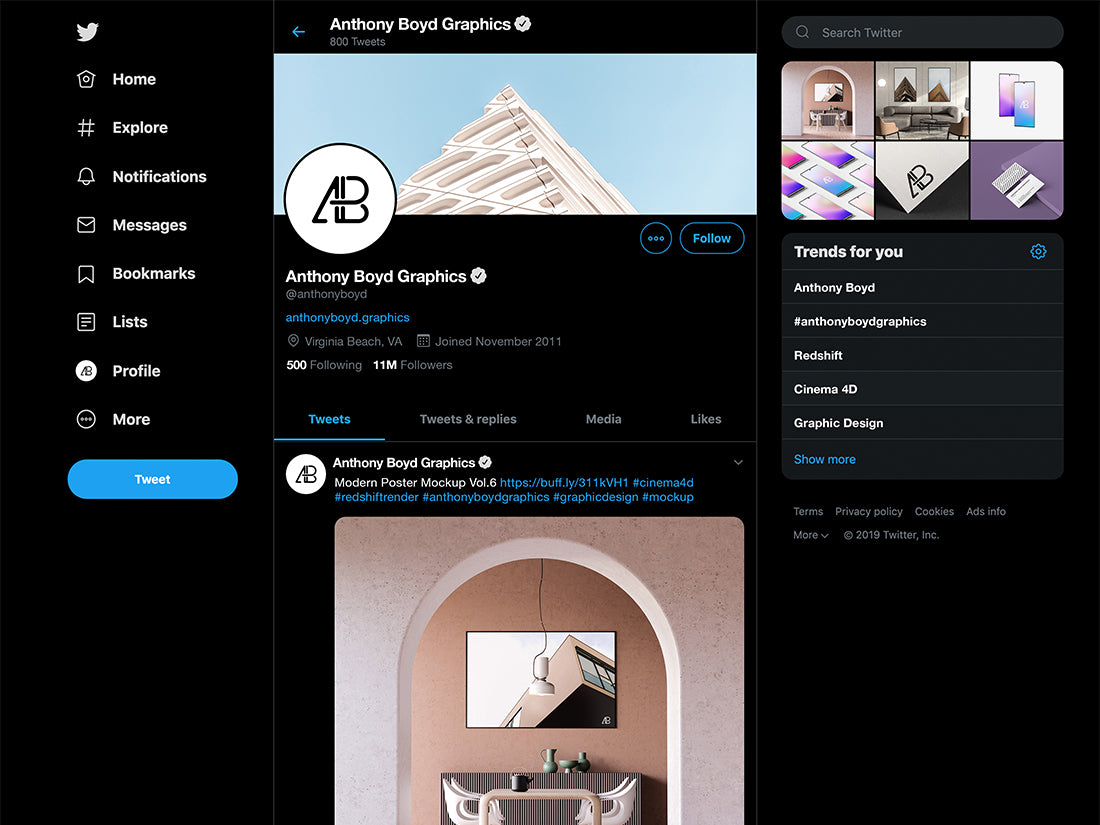Free Twitter Mockups – DreamBundles