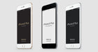 Free 3-4 Iphone 6 Plus Psd Vector Mockup 2