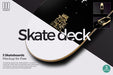 Free 3 Skateboards Mockup