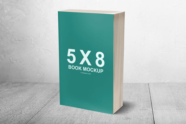 Free 5 X 8 Mass Market Paperback 3D Book Mockup