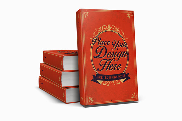 Free 5 X 8 Stacked Hardcover Presentation Psd Mockup