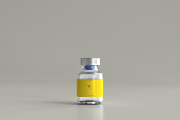 Free 5Ml Vial Bottle Mock Up Psd