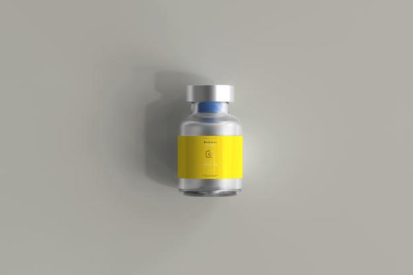 Free 5Ml Vial Bottle Mock Up Psd