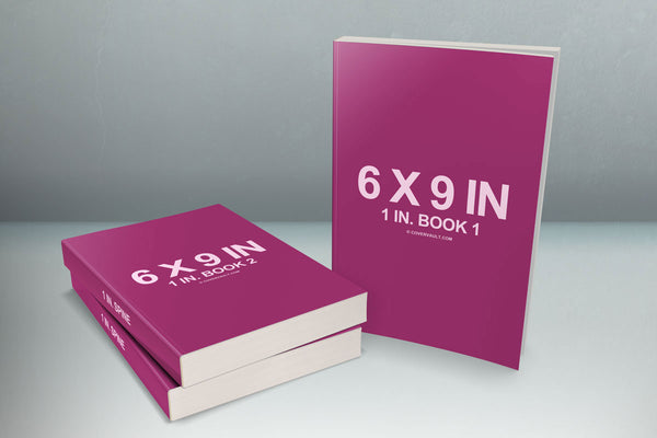 Free 6 X 9 Book Series Presentation Mockup