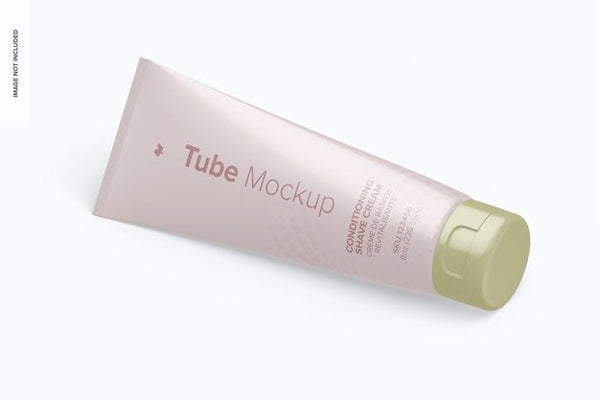 Free 8 Oz Tube Mockup Psd