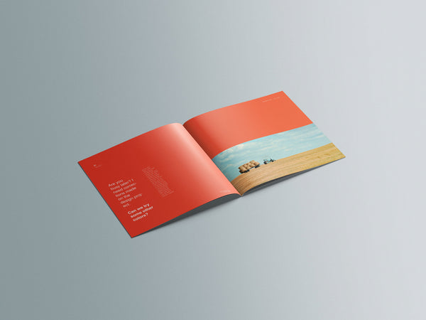 Free 9 Square Brochure Mockups