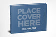 Free 9 X 7 Landscape Hardcover Book Mockup