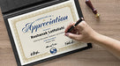 Free A4 Size Achievement Certificate Mockup Psd