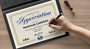 Free A4 Size Achievement Certificate Mockup Psd