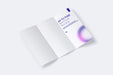 Free A4 Trifold Brochure Mockup 01