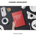 Free A5 Magazine Catalogue Mockup Psd