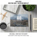 Free A6 Bi-Fold Greeting Card Template With Coffee And Plant Psd