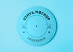 Free Above View Blue Vinyl Mockup Psd