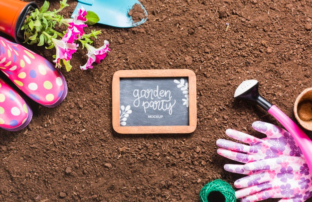 Free Above View Frame On Ground Psd