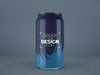 Free Aluminum, Metal Can Package Mockup For Branding And Identity. Psd