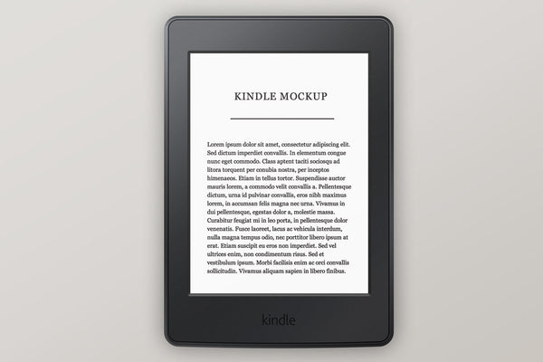 Free Amazon Kindle Paperwhite Mockup