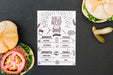 Free American Food Concept Mock-Up Psd