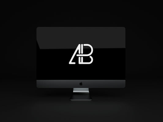 Free Animated Imac Pro Psd Mockup