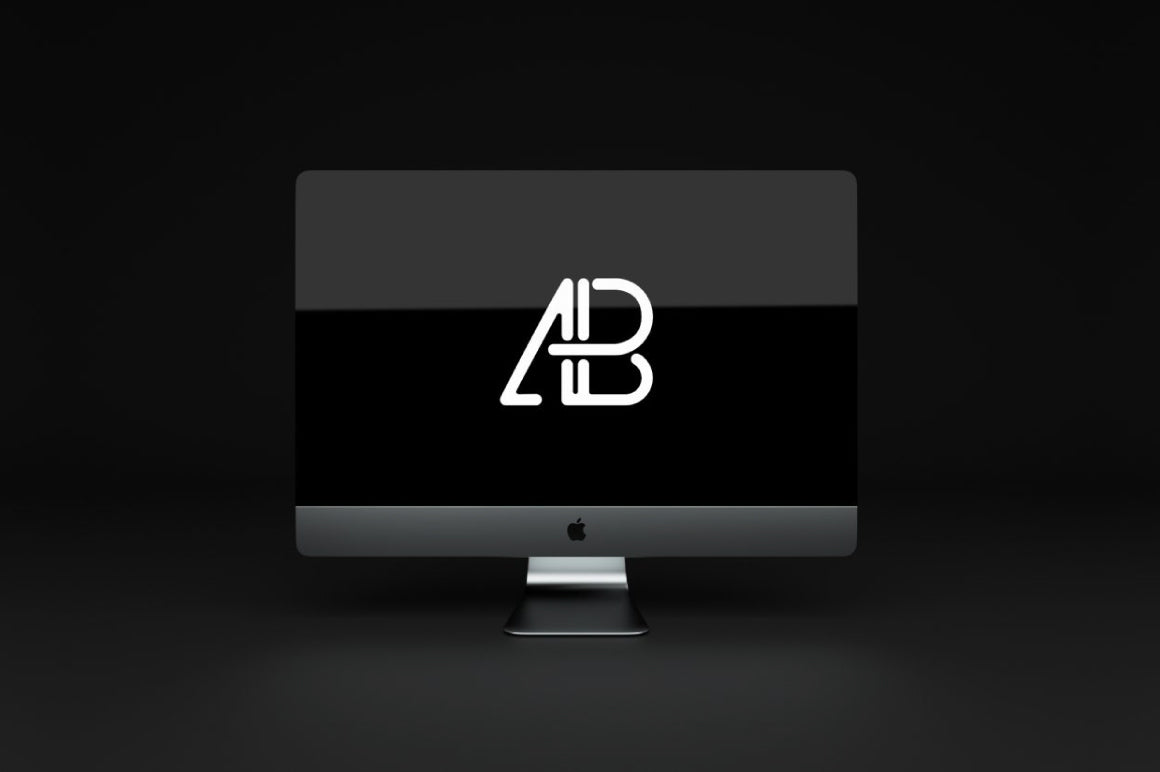 Free Animated Imac Pro Psd Mockup