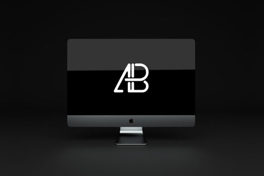 Free Animated Imac Pro Psd Mockup