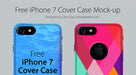 Free Apple Iphone 7 Back Cover Case Mock-Up Psd File