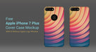 Free Apple Iphone 7 Plus Back Cover Case Mock-Up Psd File