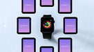 Free Apple Watch App Screen Mockup Psd