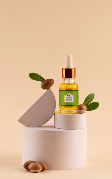 Free Argan Oil Products Mockup Psd