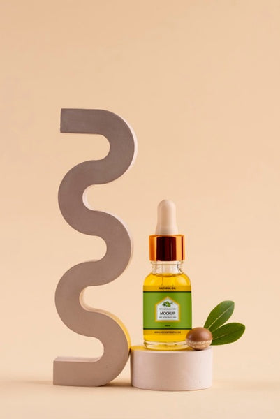 Free Argan Oil Products Mockup Psd