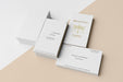 Free Arrangement Of Mock-Up Business Card Psd
