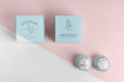 Free Arrangement With Bath Bombs Top View Psd