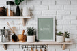 Free Arrangement With Mock-Up Frame Indoors Psd